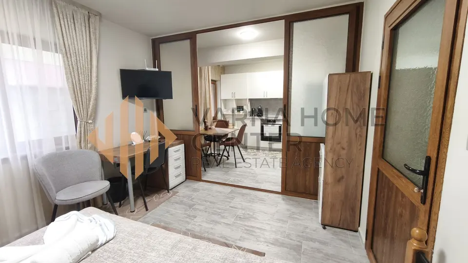 Brand new, extended studio apartment is available for rent, located in the central part of the Asparuhovo district. - 3